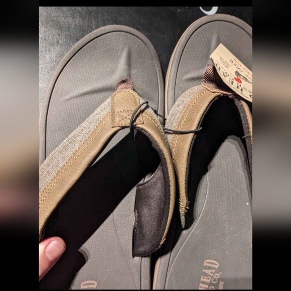 Redhead Perth toe post men's flip-flops - Picture 4 of 6